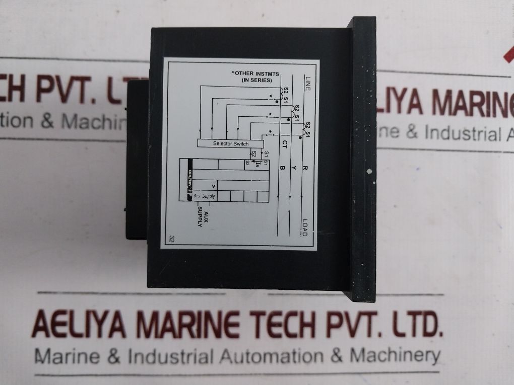 Conzerv Dm3252 Digital Panel Meter 50/1A