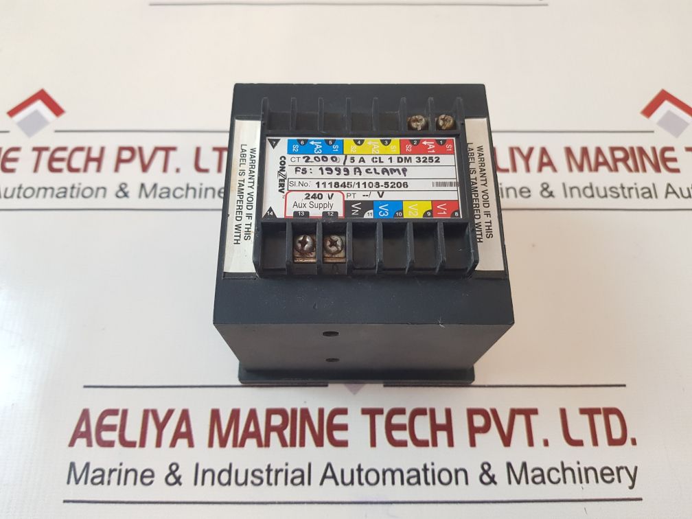 Conzerv Dm3252 Digital Panel Meter 20005A
