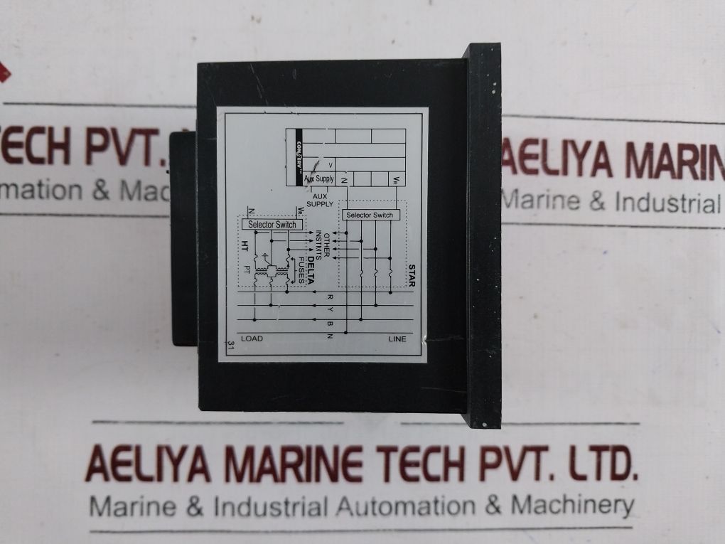 Conzerv Dm 3250 Panel Meter /Voltmeter