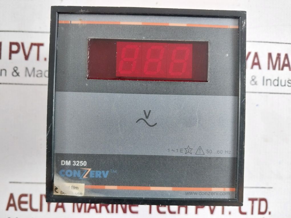 Conzerv Dm 3250 Panel Meter /Voltmeter