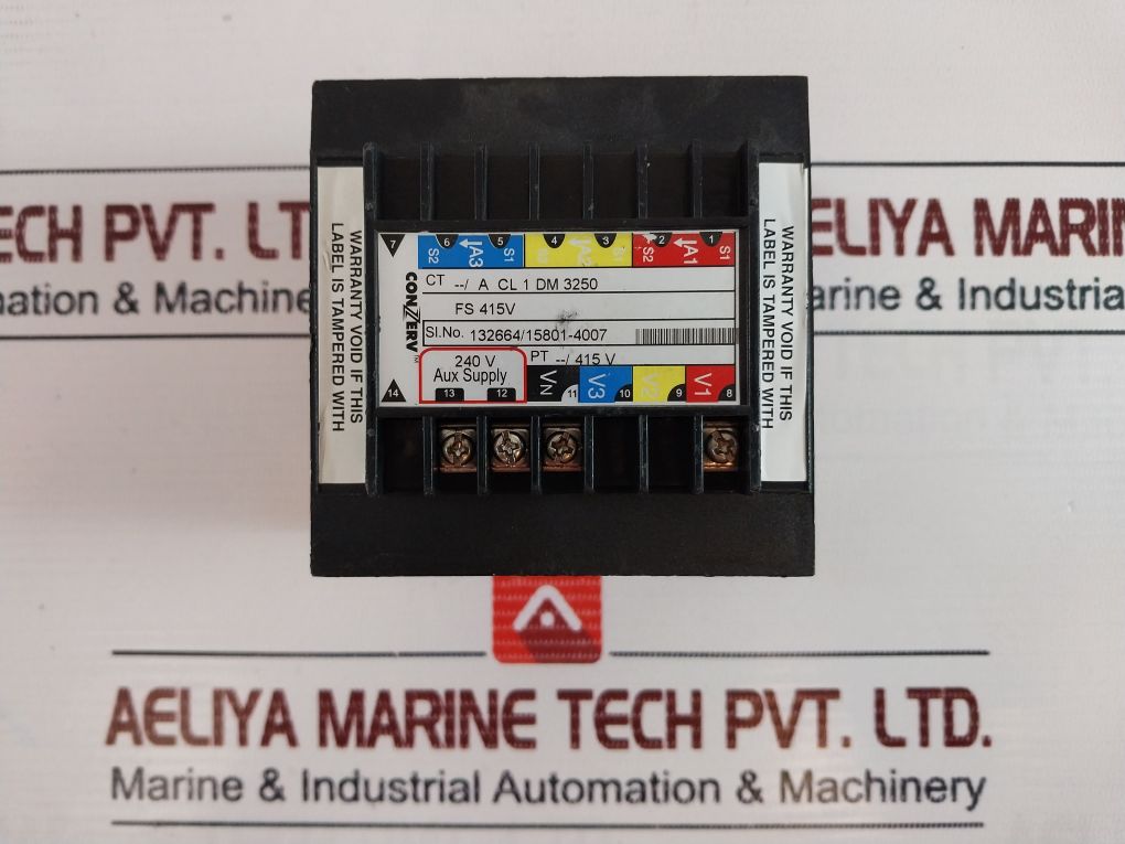 Conzerv Dm 3250 Panel Meter 50-60Hz