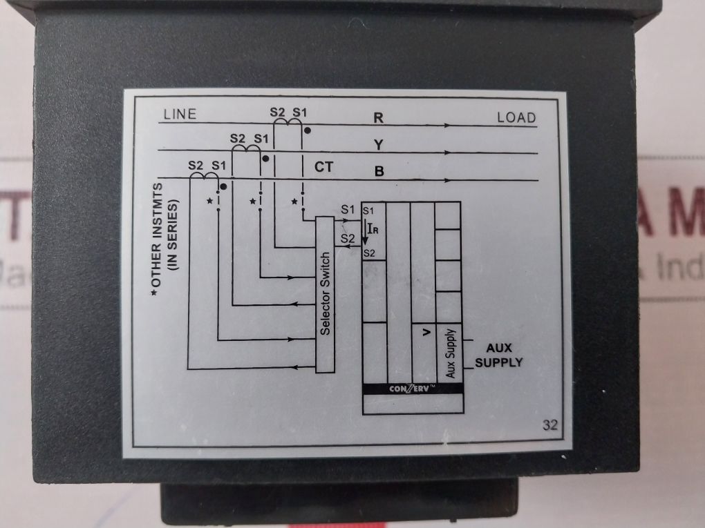 Conzerv Dm 3252 Digital Panel Meter