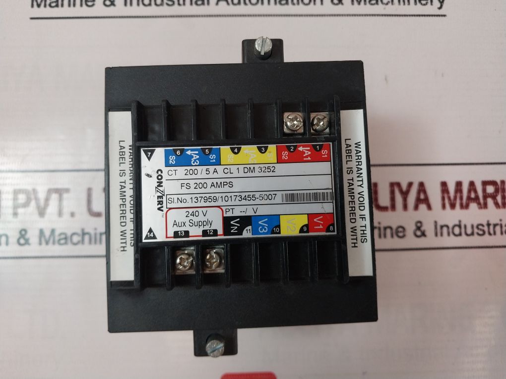 Conzerv Dm 3252 Digital Panel Meter 240V