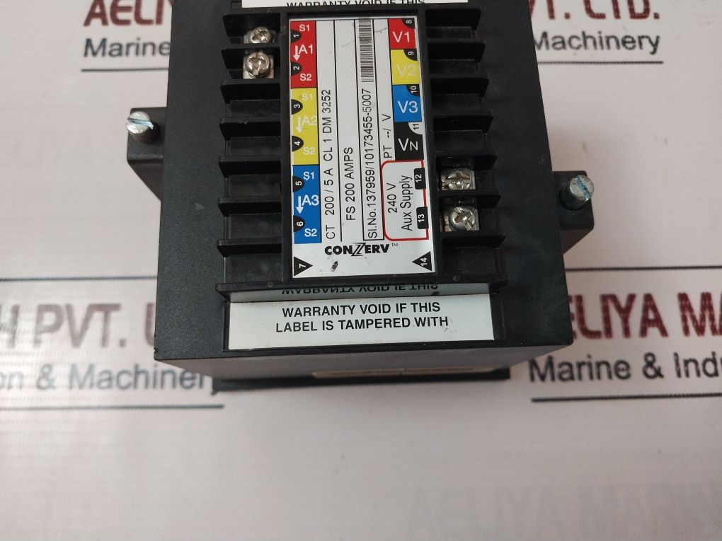 Conzerv Dm 3252 Digital Panel Meter 240V