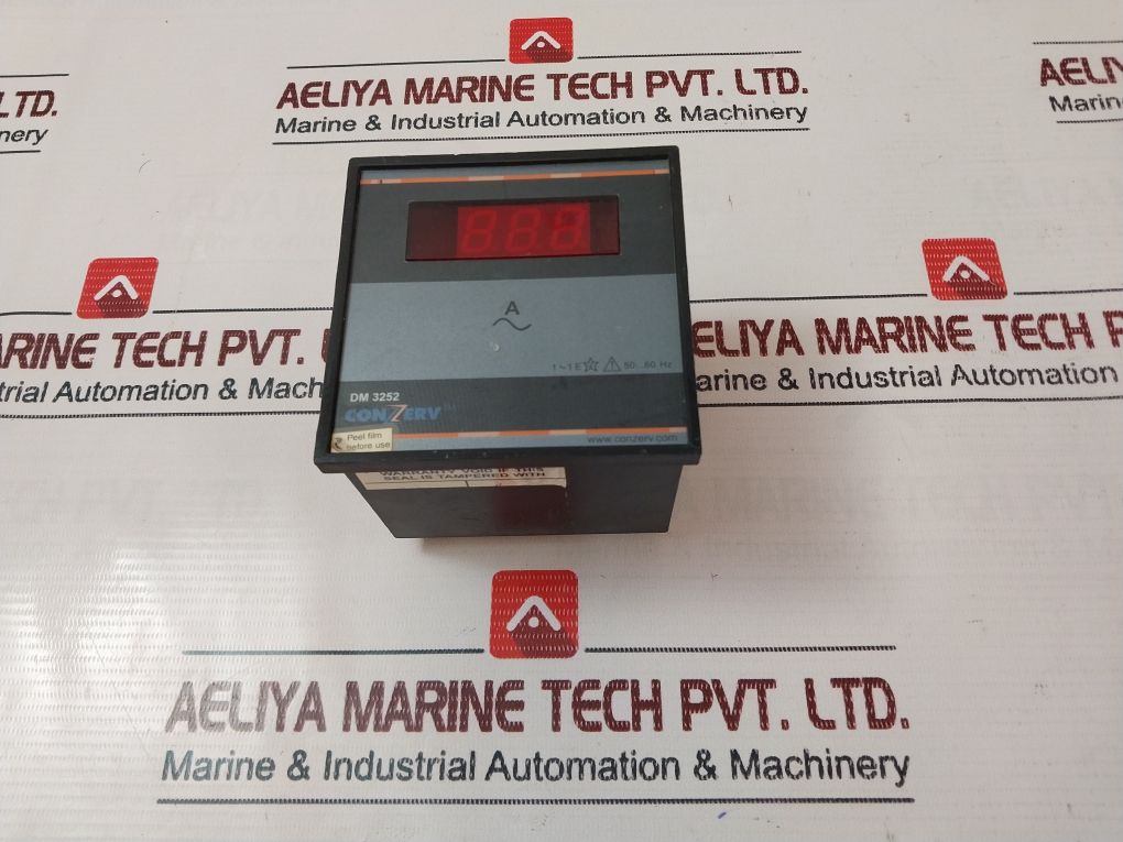Conzerv Dm 3252 Digital Panel Meter 50-60 Hz