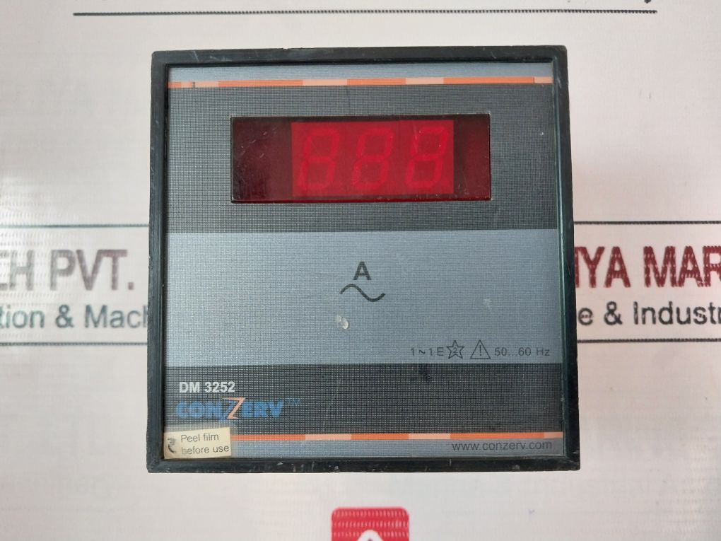 Conzerv Dm 3252 Digital Panel Meter 50-60 Hz