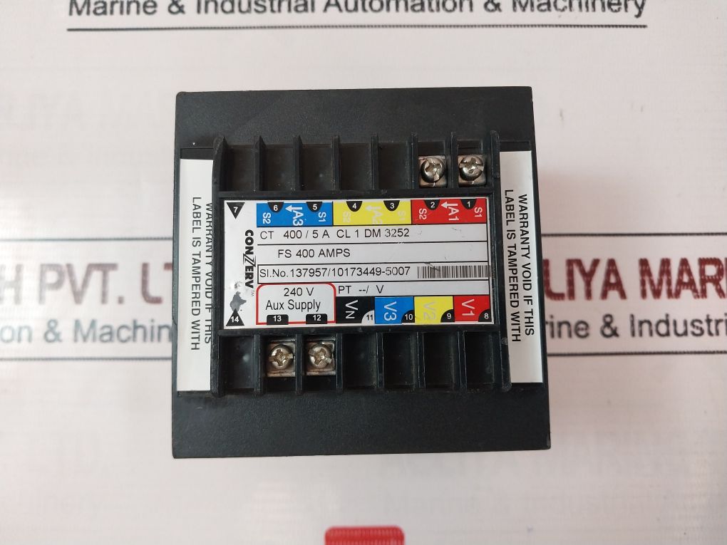 Conzerv Dm 3252 Digital Panel Meter 50-60 Hz