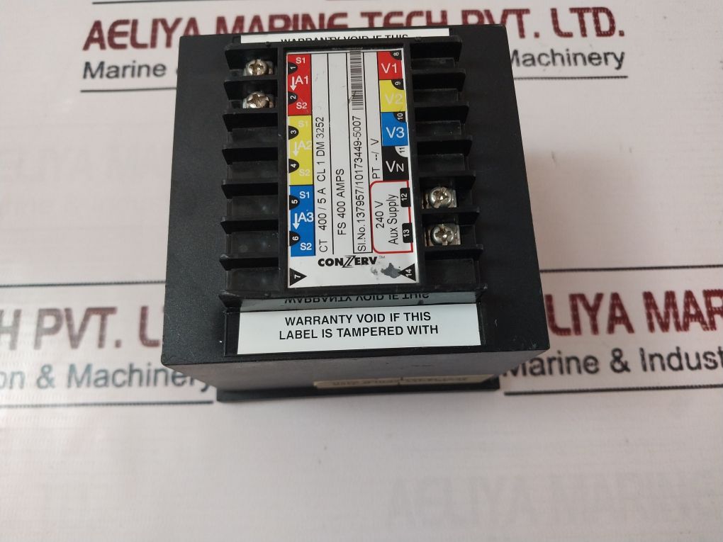 Conzerv Dm 3252 Digital Panel Meter 50-60 Hz