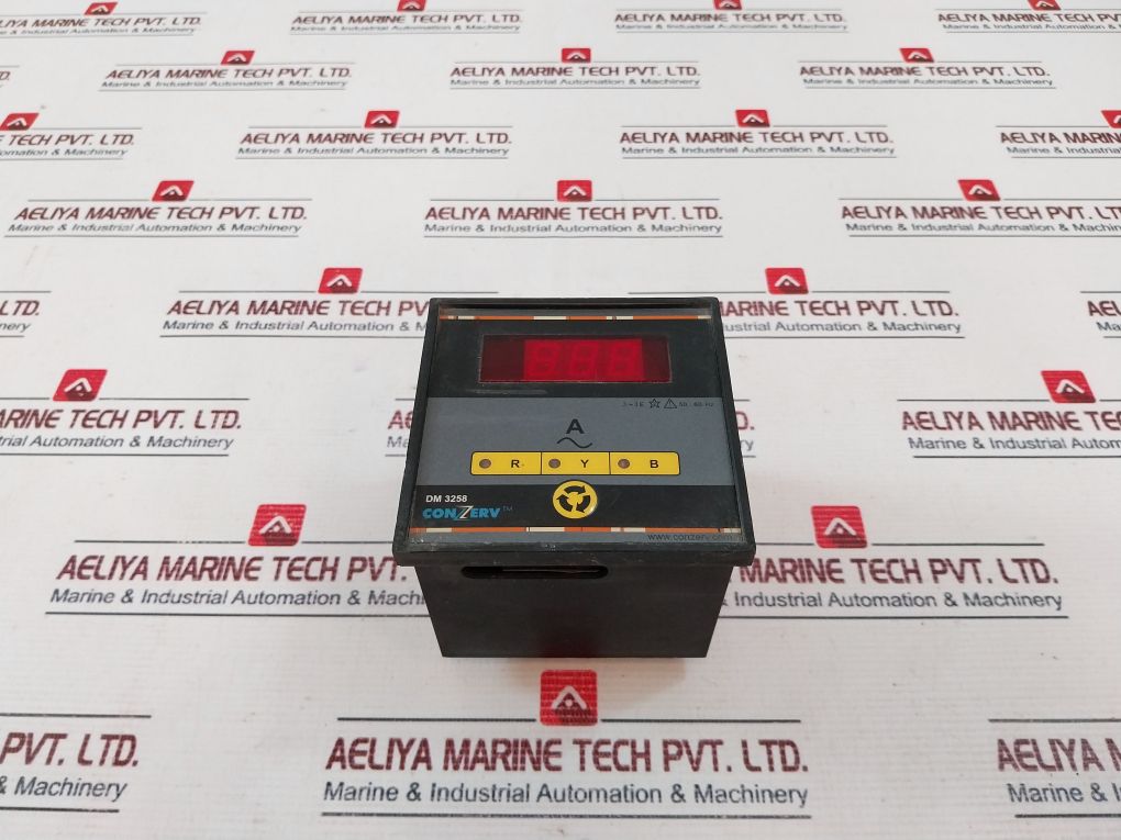 Conzerv Dm 3258 Digital Panel Meter 100A 50/60Hz