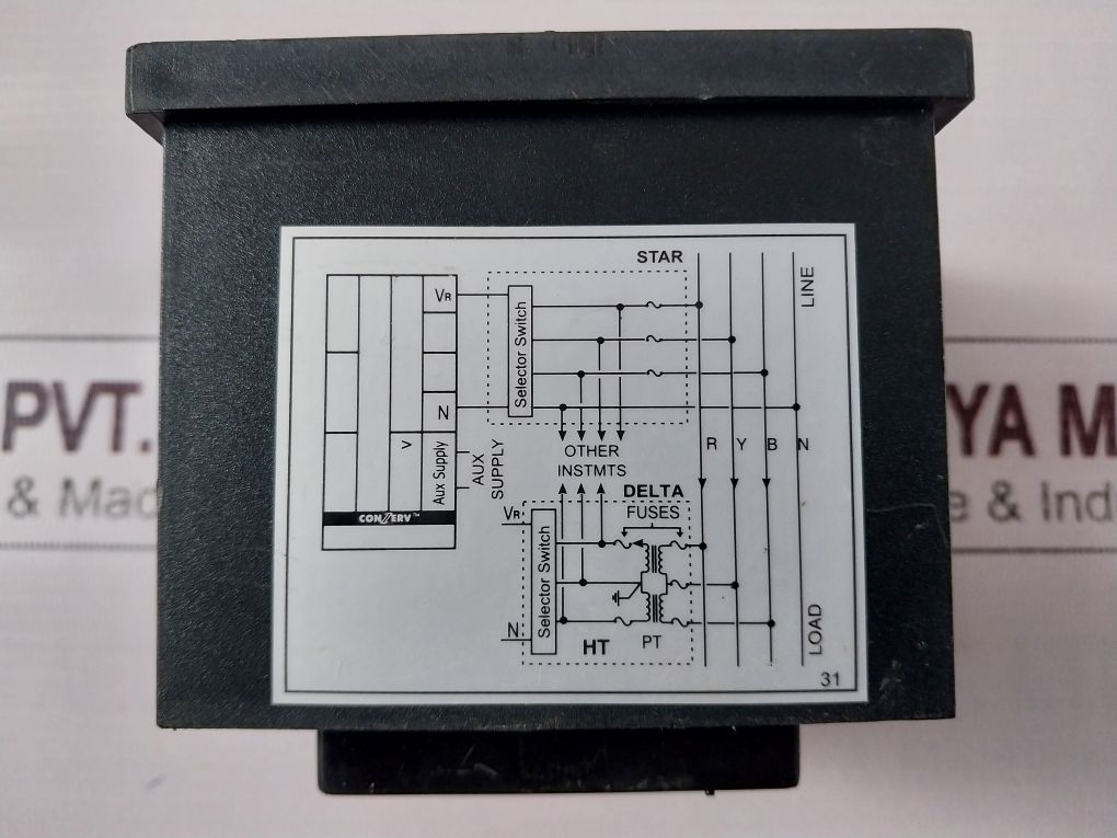 Conzerv Dm 3270 Digital Panel Meter