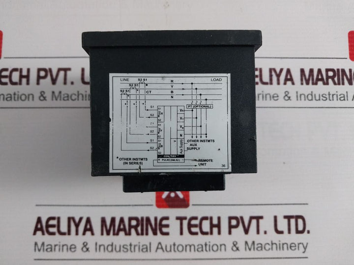 Conzerv Dm 5240 Energy Meter Ct 400/5 A Cl 1 Fs 287.51 Kwh