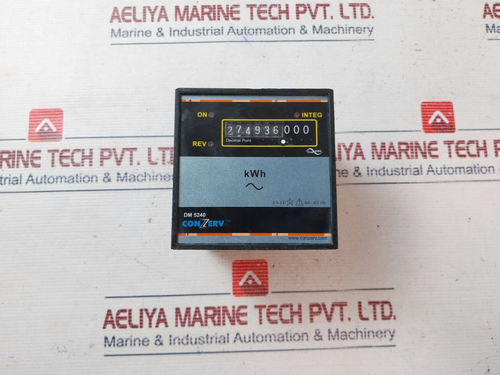 Conzerv Dm 5240 Electronic Energy Meter 240V