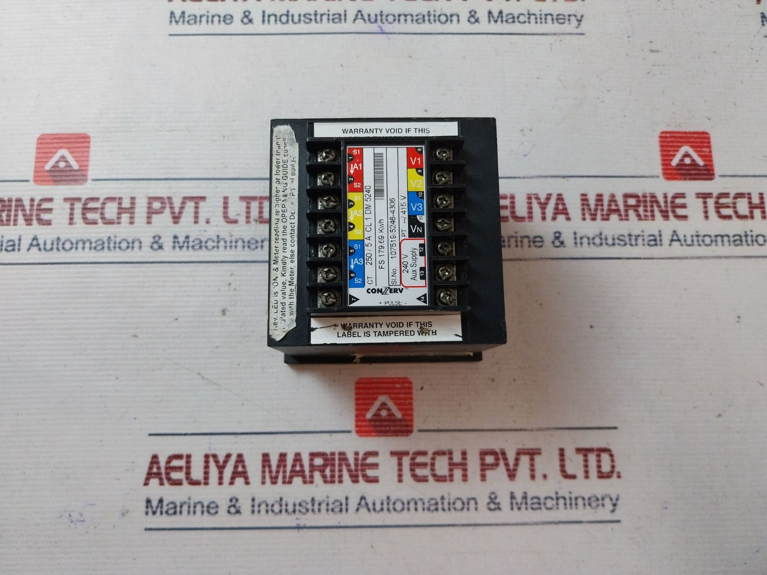 Conzerv Dm 5240 Electronic Energy Meter 240V