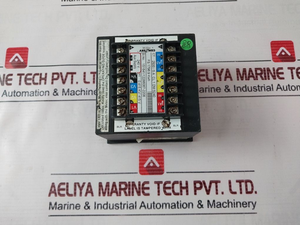 Conzerv Dm 5240 Energy Meter 415 V