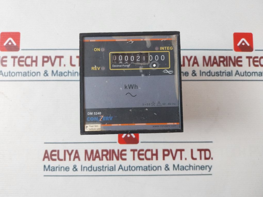 Conzerv Dm 5240 True Rms Energy Meter 240V