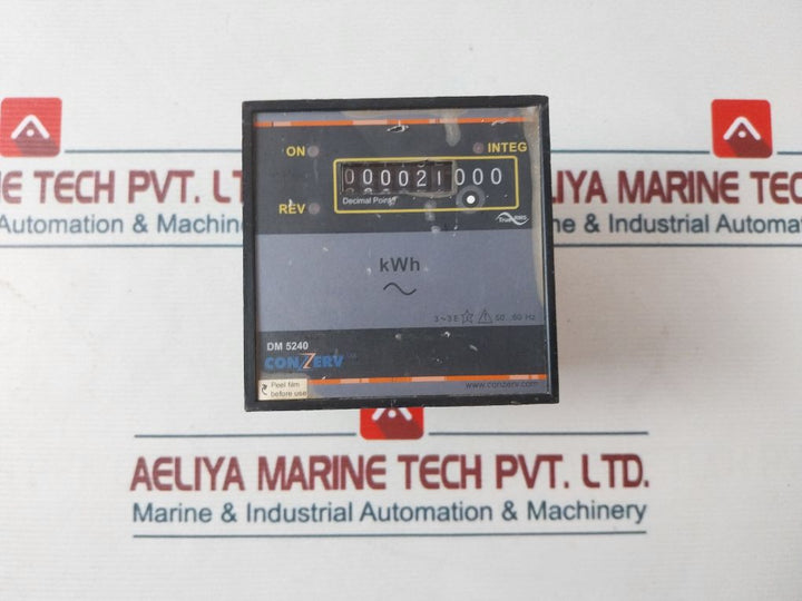 Conzerv Dm 5240 True Rms Energy Meter 240V