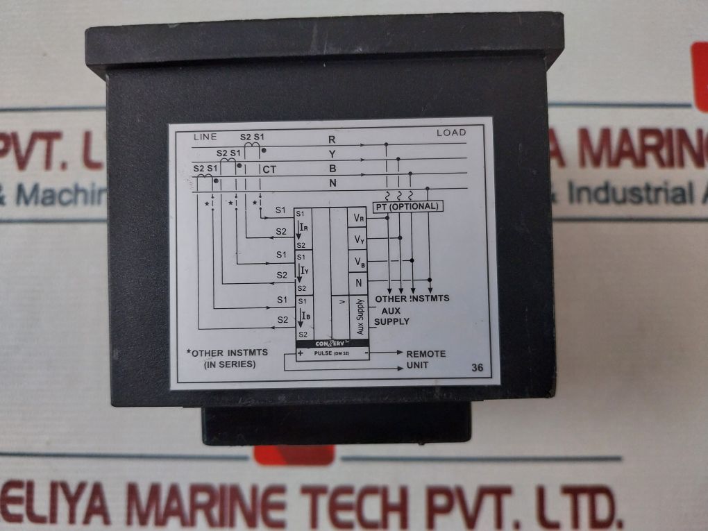 Conzerv Dm 5240 True Rms Energy Meter 240V