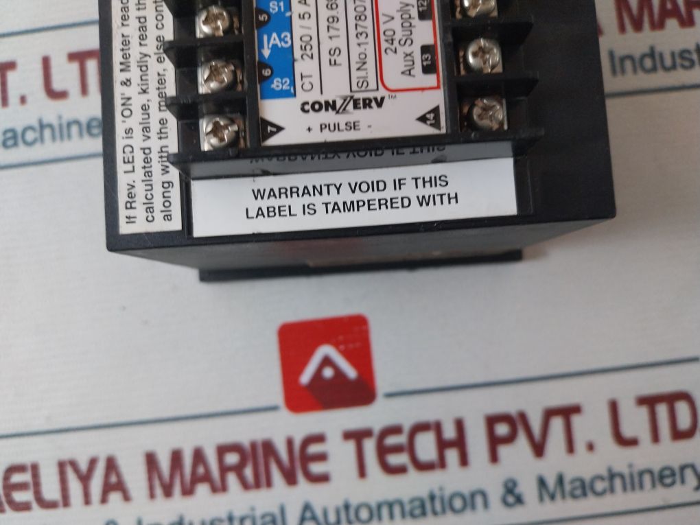 Conzerv Dm 5240 Energy Meter 240V