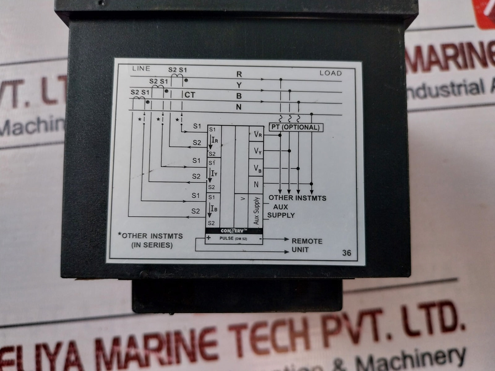 Conzerv Dm 5240 Energy Meter 240V  