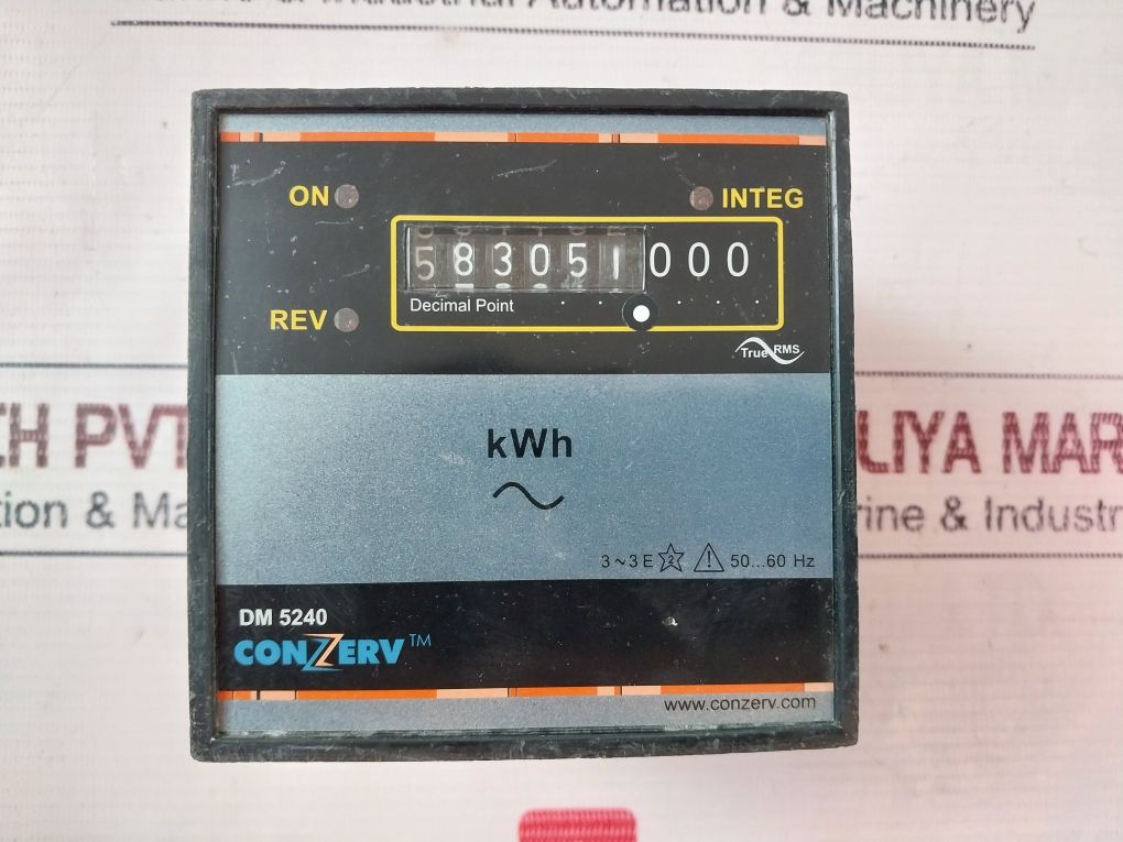 Conzerv Dm 5240 Series Electronic Energy Meter