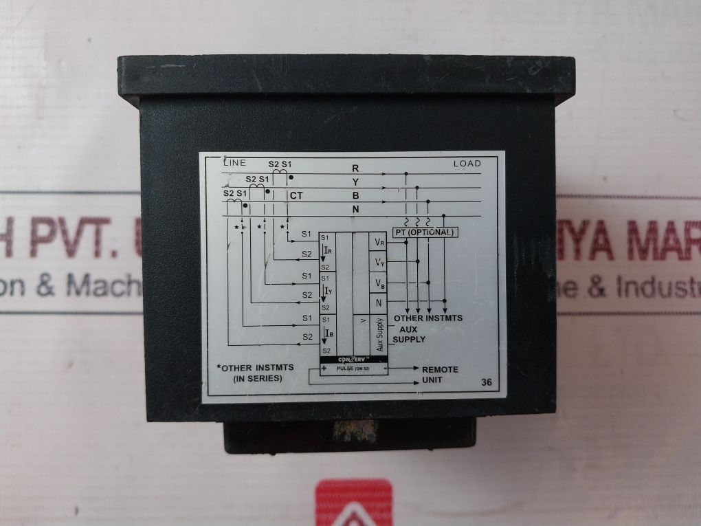 Conzerv Dm 5240 Series Electronic Energy Meter