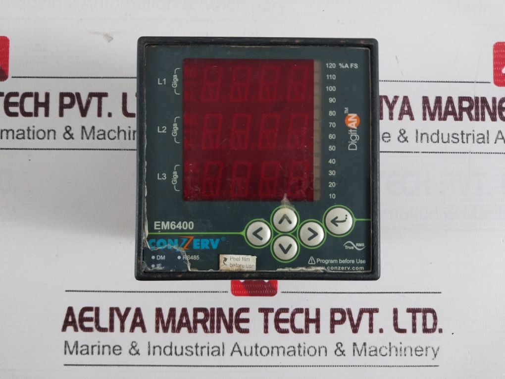 Conzerv Em6400 Load Manager Digital Control Ver 03.03.10