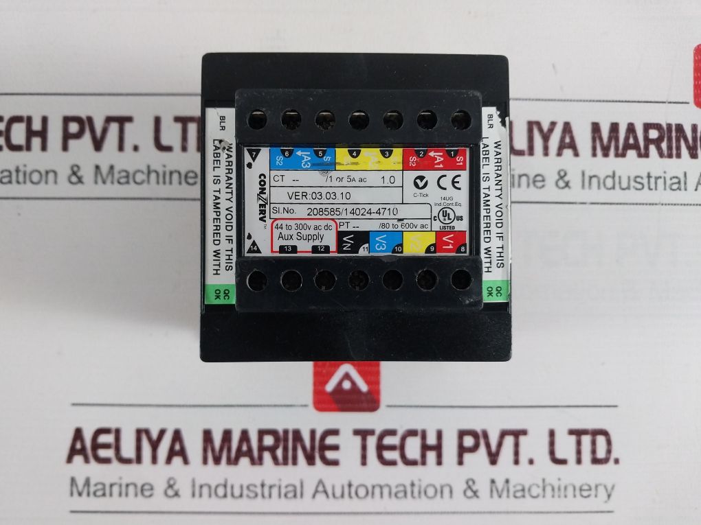 Conzerv Em6400 Load Manager Digital Control Ver 03.03.10