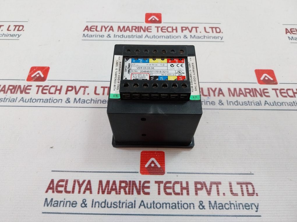 Conzerv Em6400 Digital Energy Meter 80-600 Vac