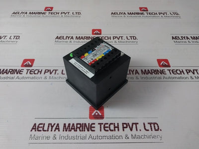 Conzerv Em6459 Power Meter 03.02.12 1Ph 80-600Vac 3 Line 4 Digit