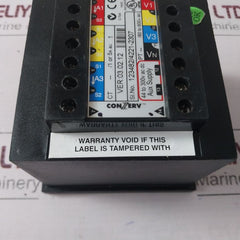 Conzerv Em6459 Power Meter 03.02.12 1Ph 80-600Vac 3 Line 4 Digit