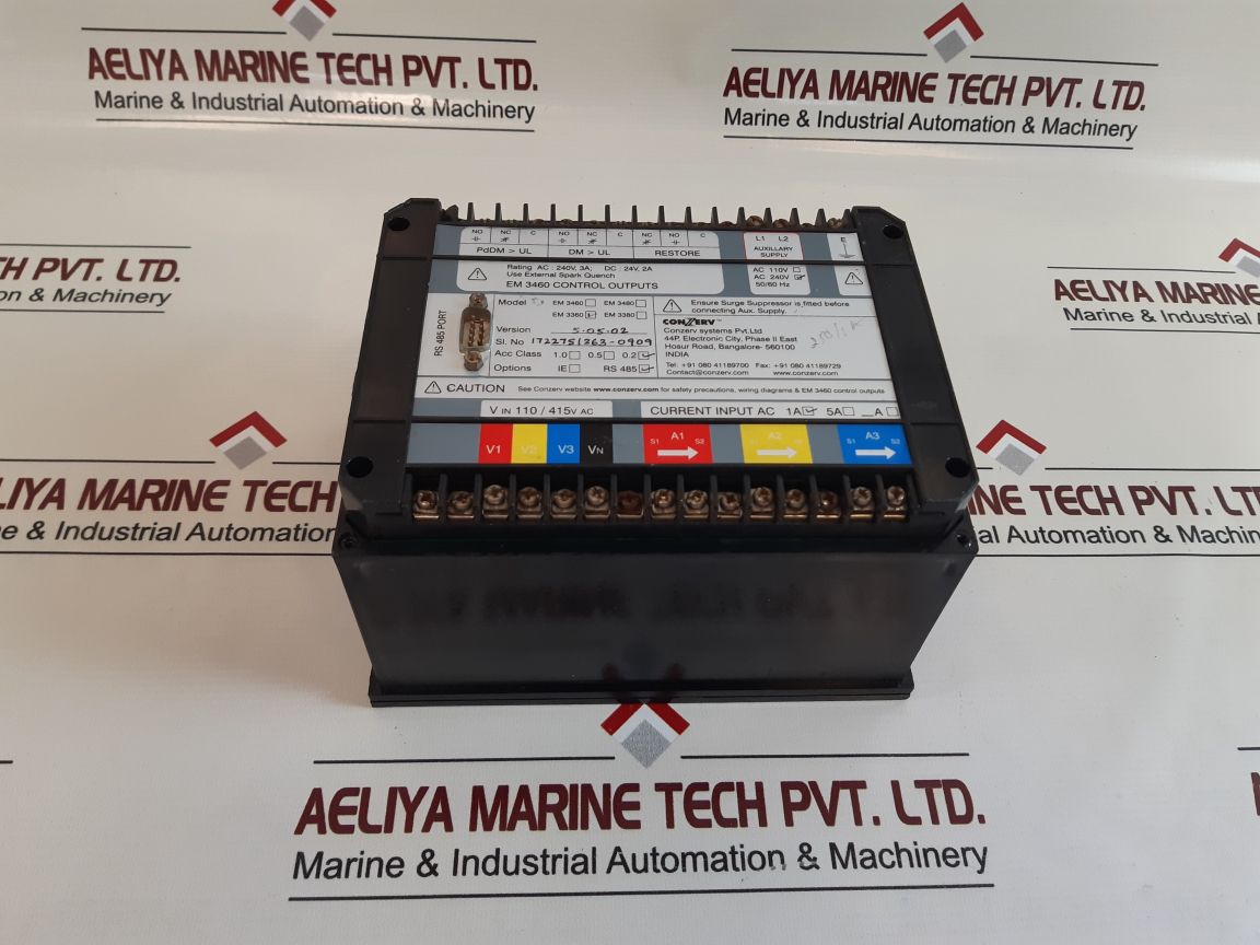 Conzerv Em 3360 Power Energy Monitor Version 5.05.02