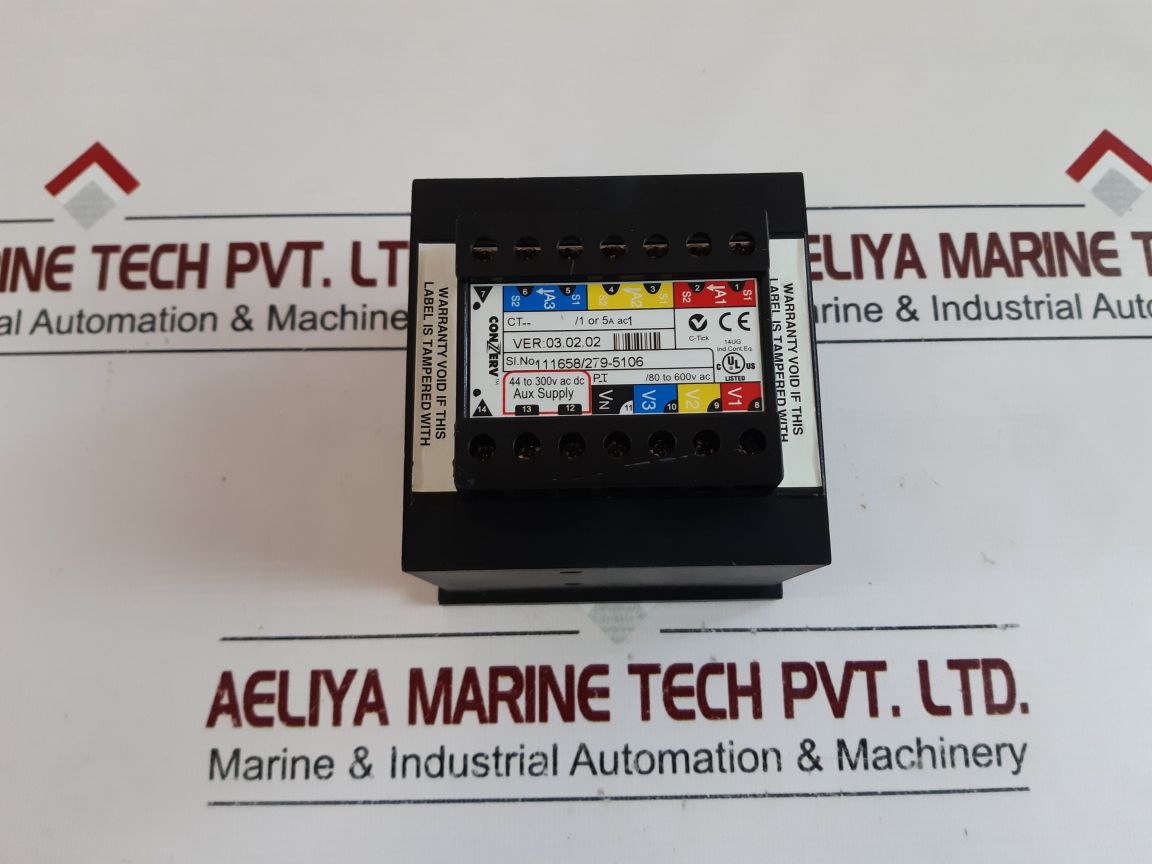 Conzerv Em 6400 Power And Energy Meter