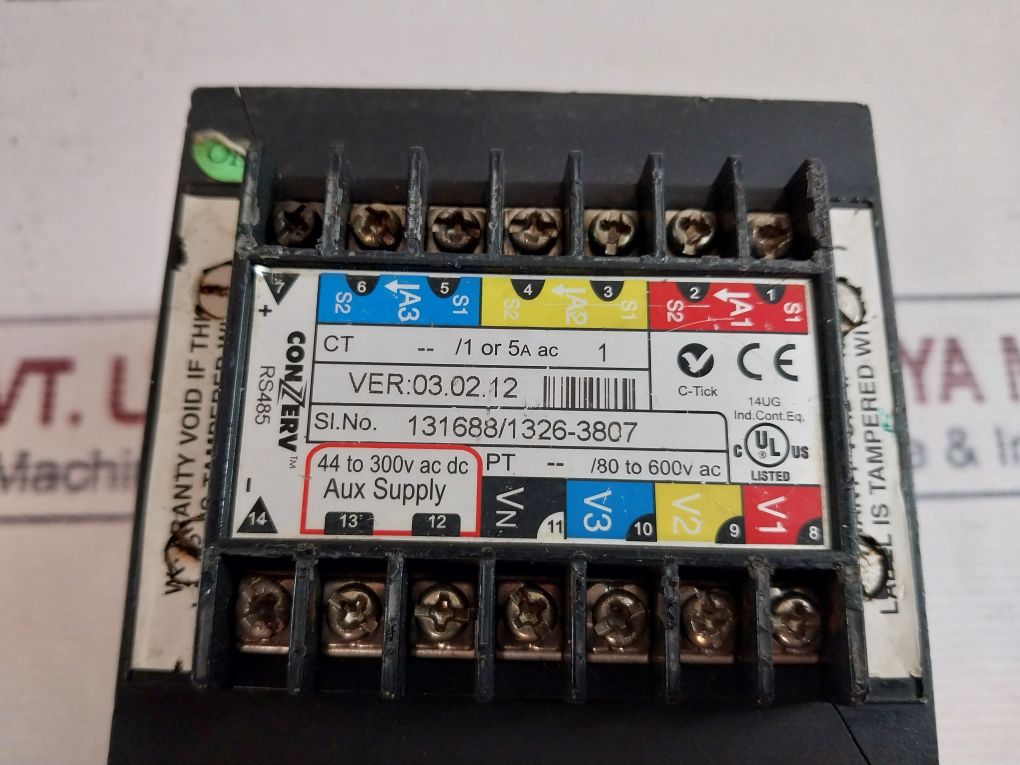 Conzerv Em 6433 Energy Meter 