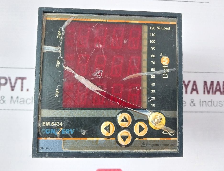 Conzerv Em 6434 Ver 03.03.05 Power And Energy Meters