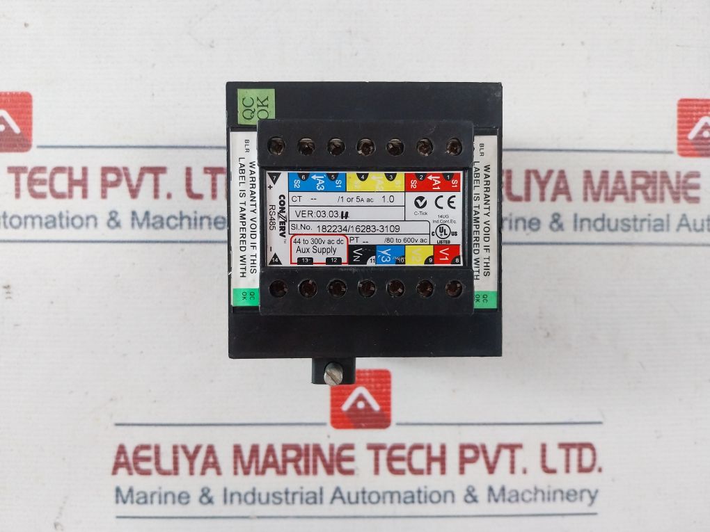 Conzerv Em 6436 Energy Meter 44 To 300V Ac Dc