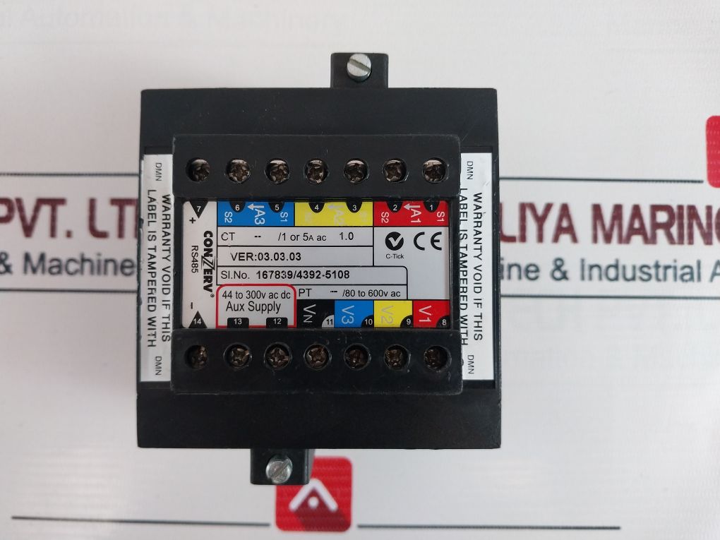 Conzerv Em 6436 Power And Energy Meter