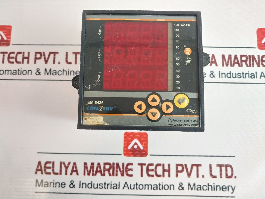Conzerv Em 6436 Power And Energy Meter