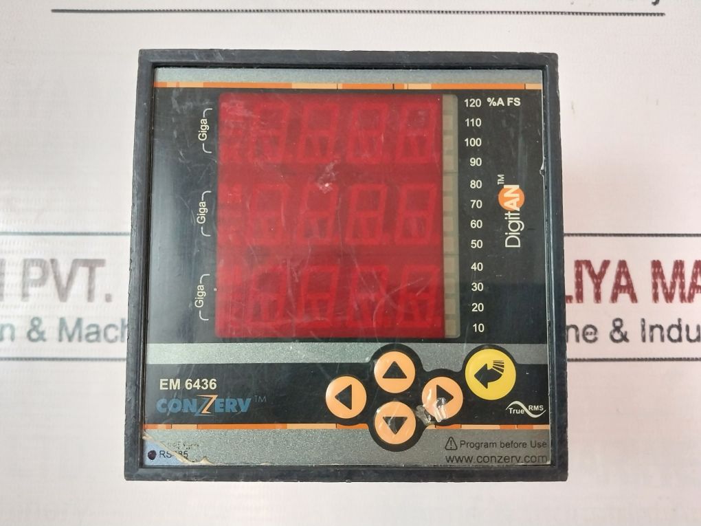 Conzerv Em 6436 Power And Energy Meter 