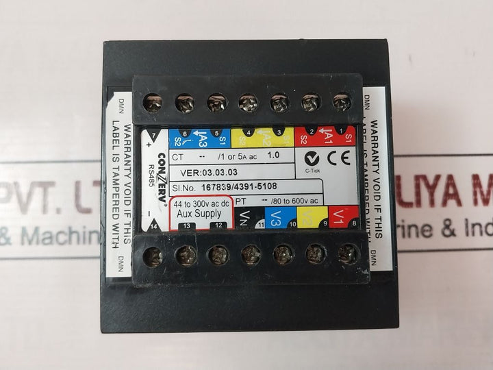 Conzerv Em 6436 Power And Energy Meter 