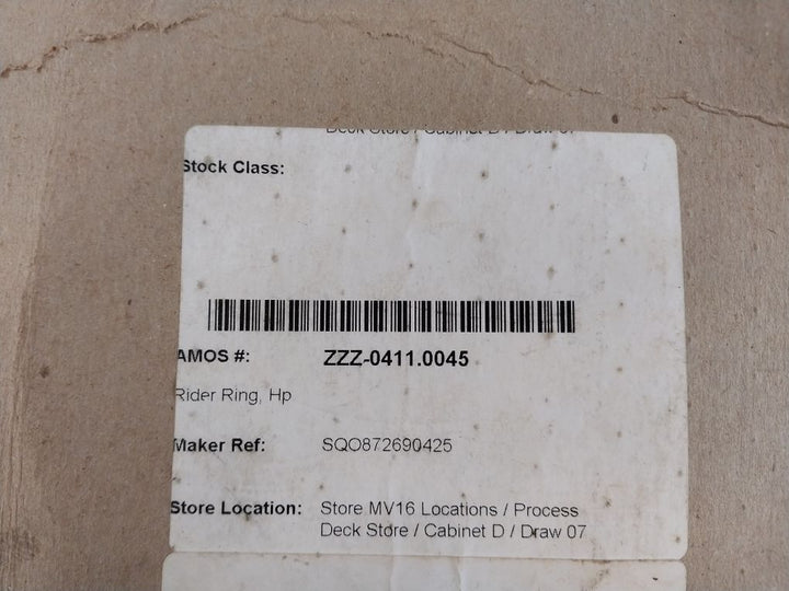 Cook Compression Sqo872690425 Rider Ring 581659Tal