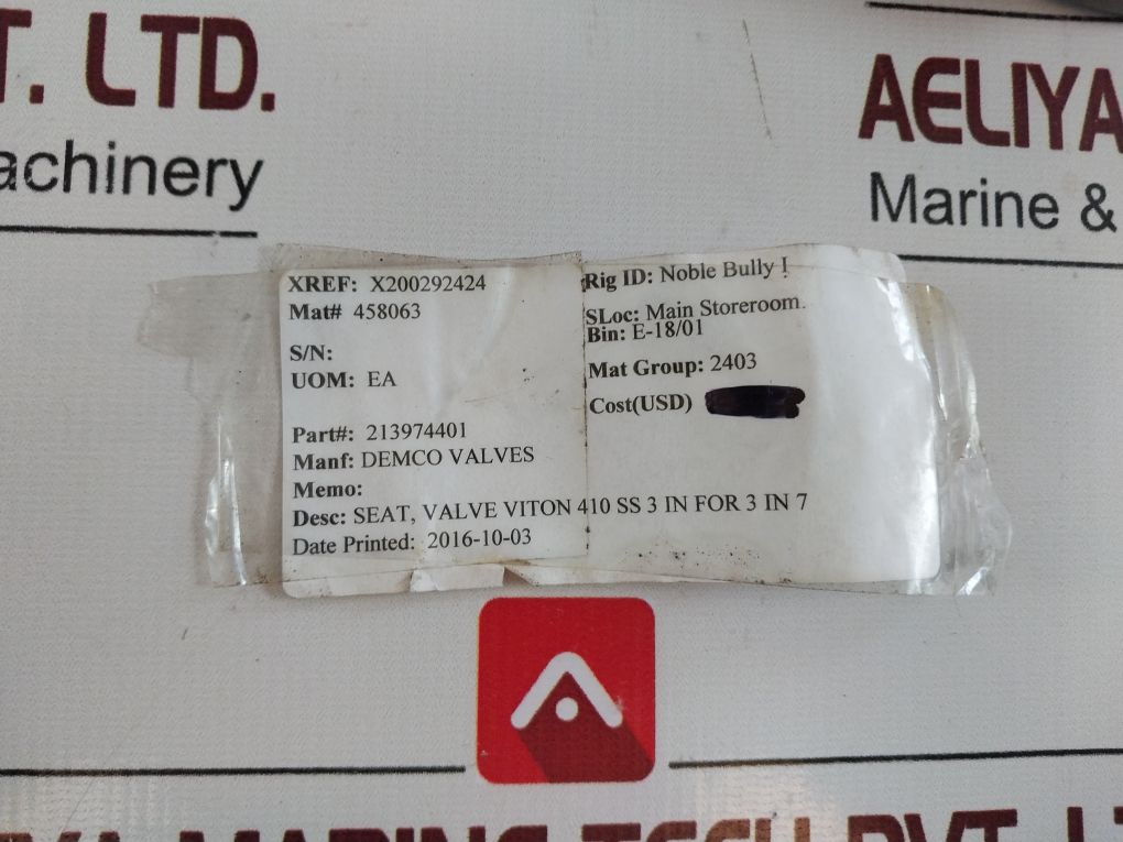 Cooper 2139744-01 Seat Valve