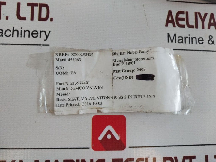 Cooper 2139744-01 Seat Valve