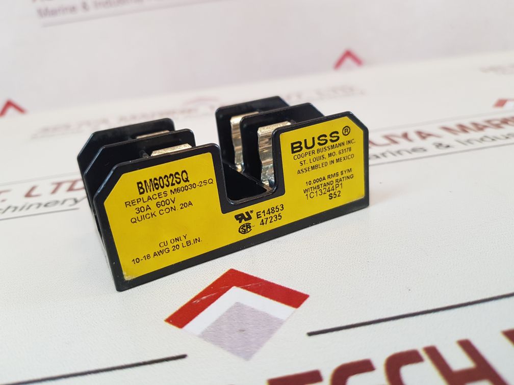 Cooper Bussmann Bm6032Sq Tron Fuseblock