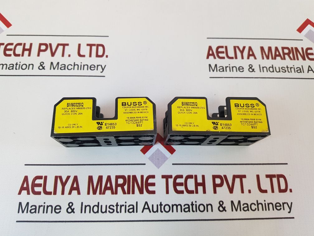 Cooper Bussmann Bm6032Sq Tron Fuseblock