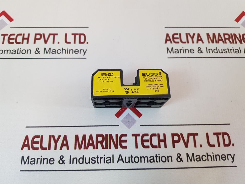 Cooper Bussmann Bm6032Sq Tron Fuseblock