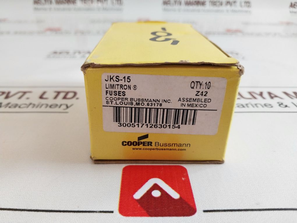 Lot Of 5X Cooper Bussmann Jks-15 Limitron Fuse