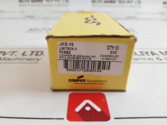 Lot Of 5X Cooper Bussmann Jks-15 Limitron Fuse