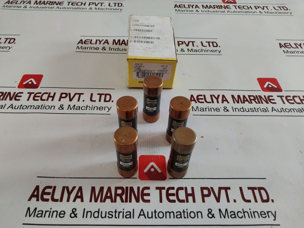 Lot Of 5X Cooper Bussmann Jks-15 Limitron Fuse