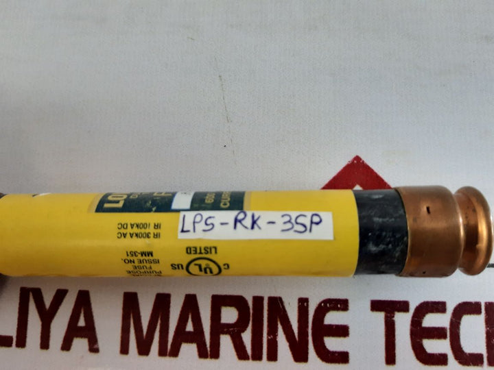 Cooper Bussmann Lps-rk-3Sp Low-peak Dual-element Time Delay Fuse