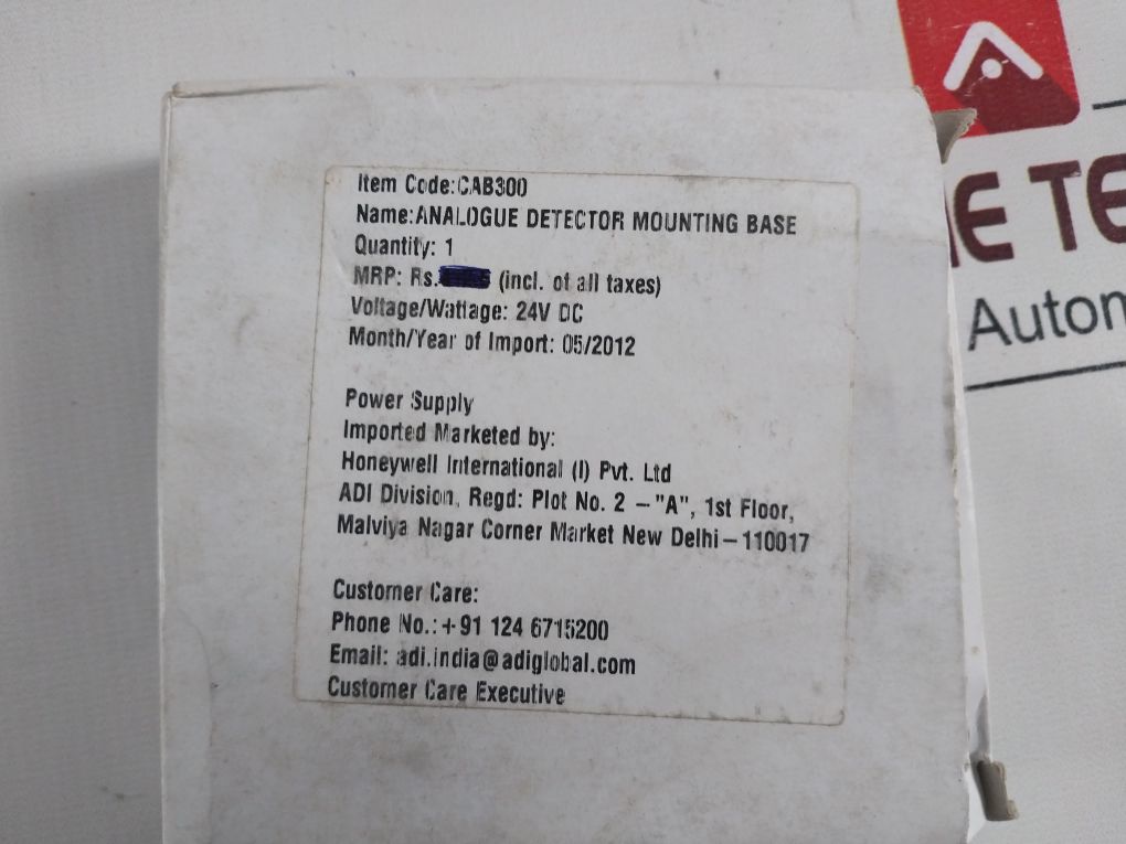 Lot Of 14X Cooper Cab300 Addressable Analogue Mounting Base